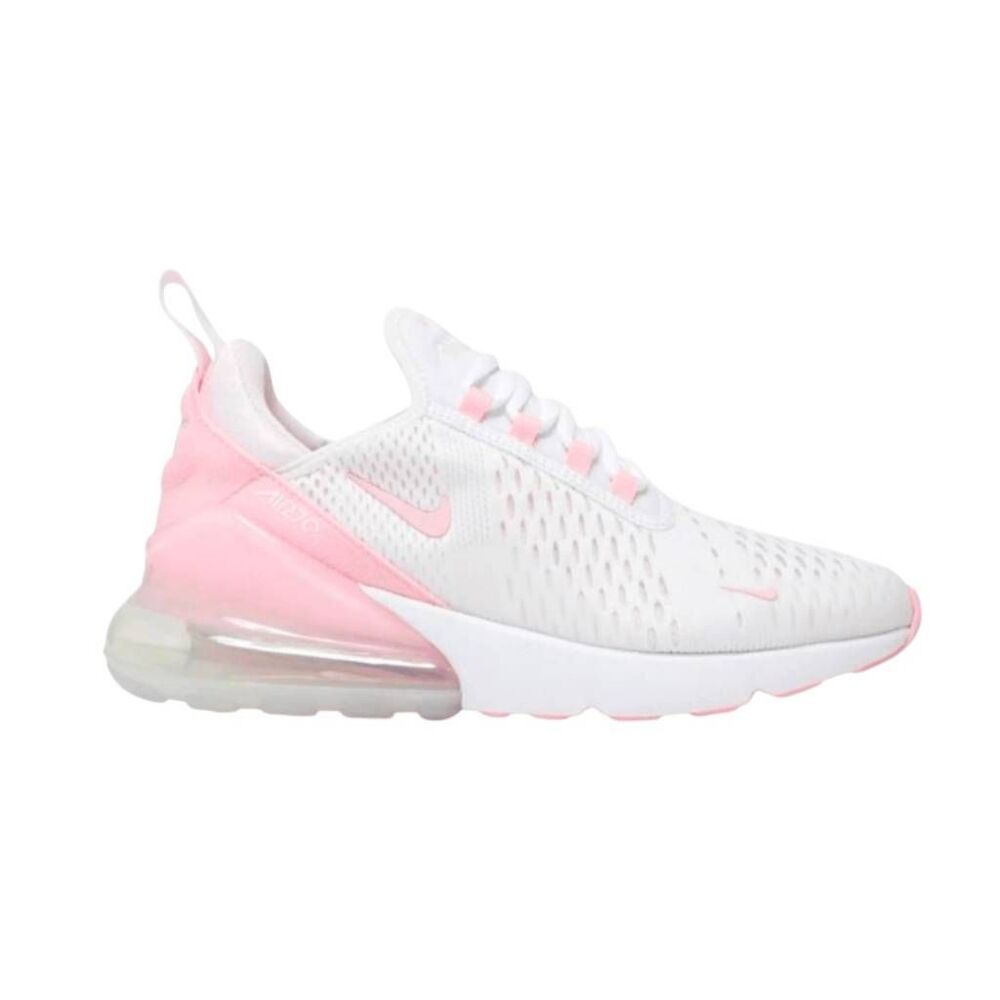 NWOB NIKE Air Max 270 'White Soft Pink' Running Shoes Size 11